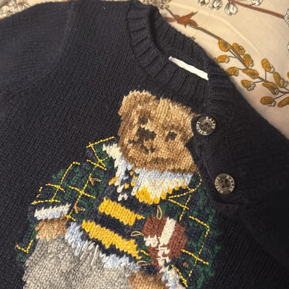 Navy Ralph Lauren Sweater 6-9months excellent condition - Picture 5 of 5